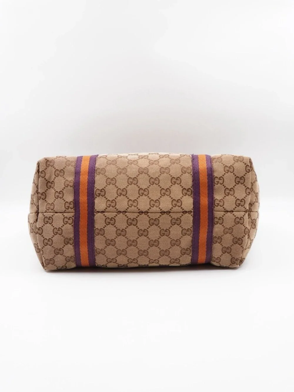 CN37 💟 Gucci GG Canvas Jolicoeur Sherry Line Tote Bag